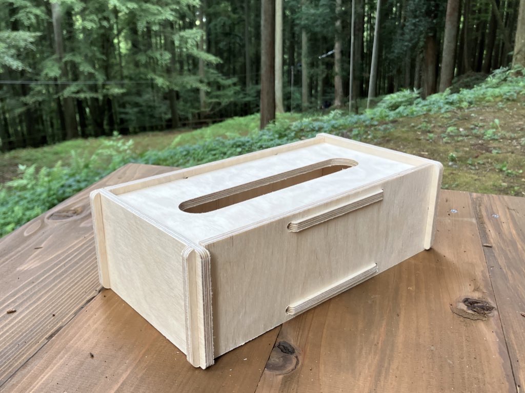 DIYワークショップ　ティッシュケースBOXキット
