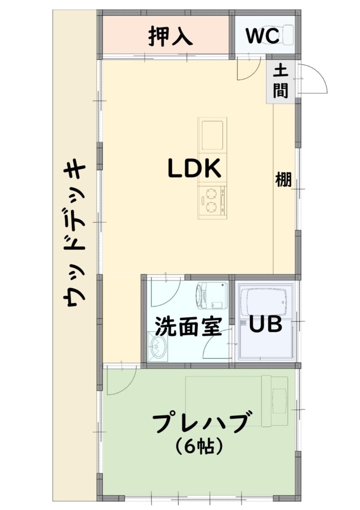 リノベ　図面　デザイン