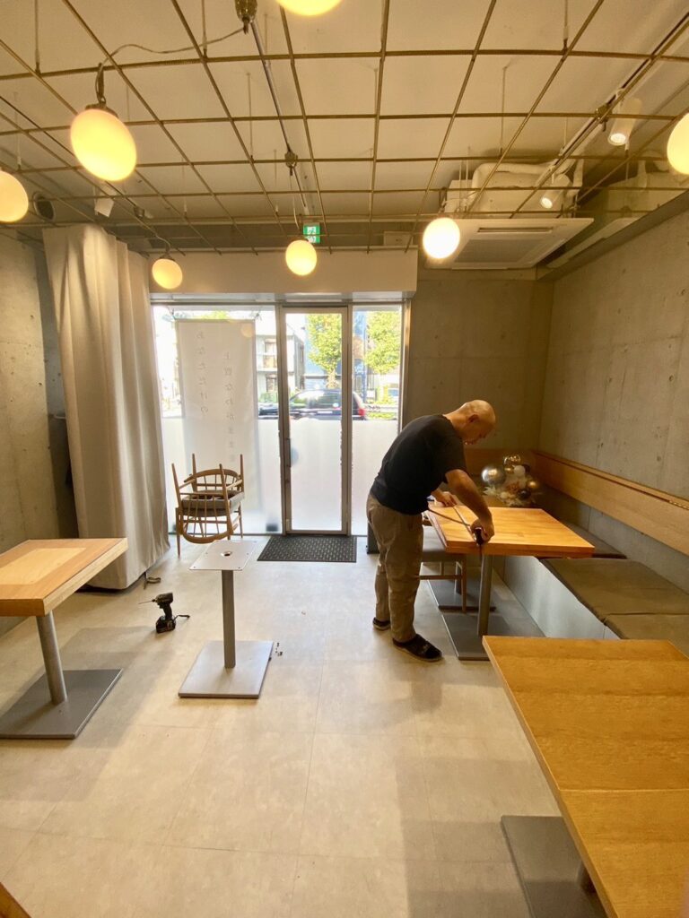 目黒区　飲食店　内装工事