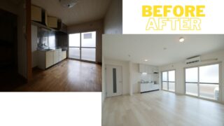 流山市の鉄骨造・賃貸マンションをリフォーム！新商品”リフォーム折戸”でコスト削減［355万円］