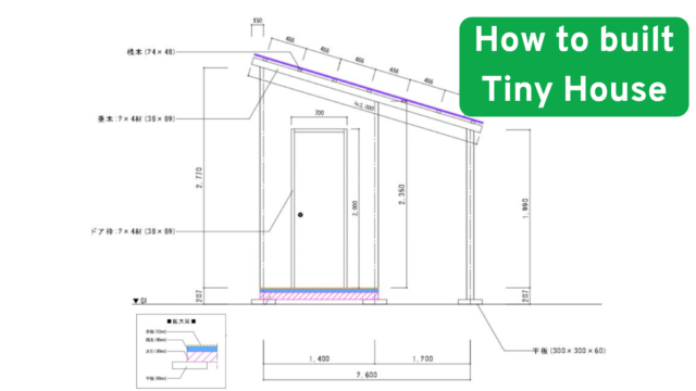 物置小屋 図面 作り方